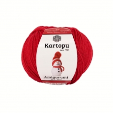 Kartopu Amigurumi K143 Canlı Kırmızı